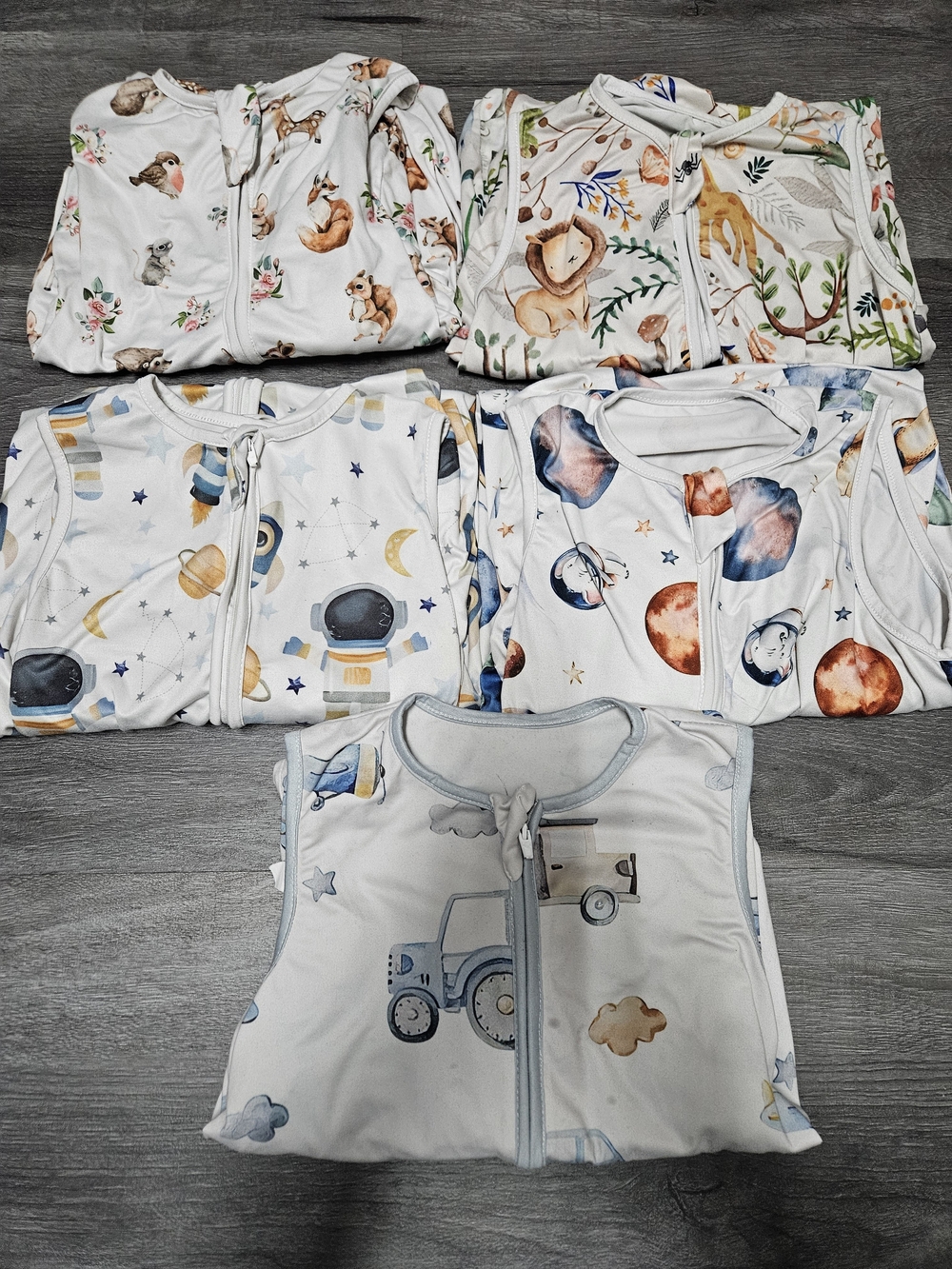 Bundle Of 5 Toddler & Little Kid Sleep Sacks